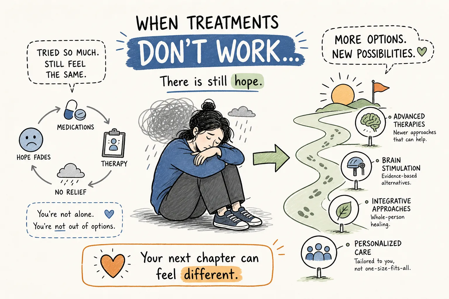 Treatment-Resistant Depression Treatment Options In New York City And Long Island, Including Ketamine, Spravato, Brain Stimulation, And Personalized Care